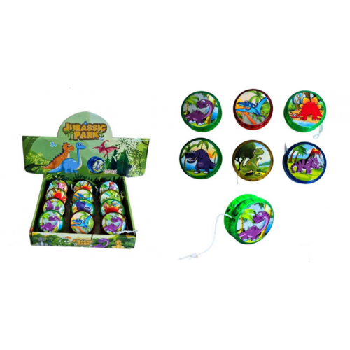 Yoyos con Luz Colección Dinosaurios