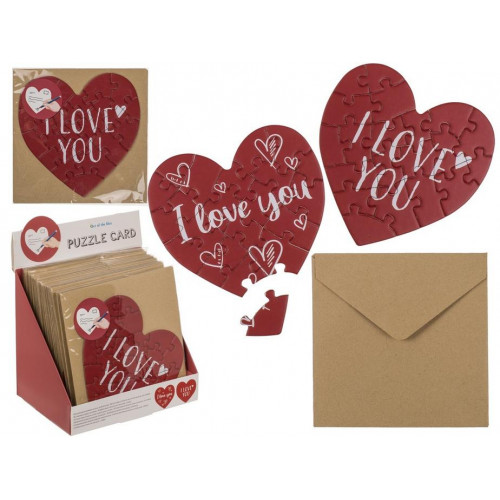Tarjeta Regalo en Forma de Corazón...