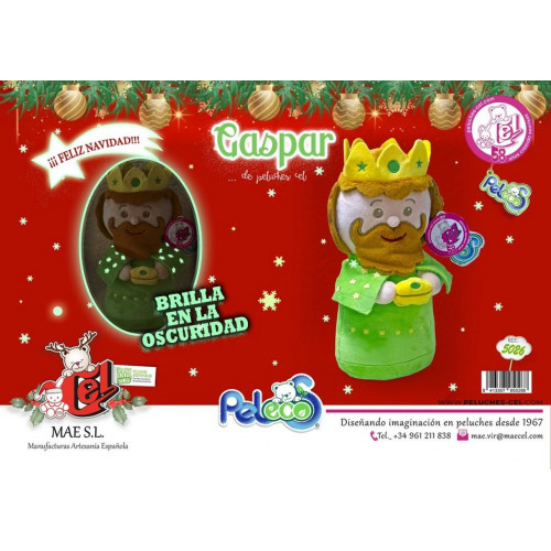 Figura de Navidad Gaspar 30 cm