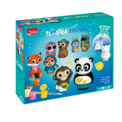 Plaster Friends Maxi Set 8 Miniaturas