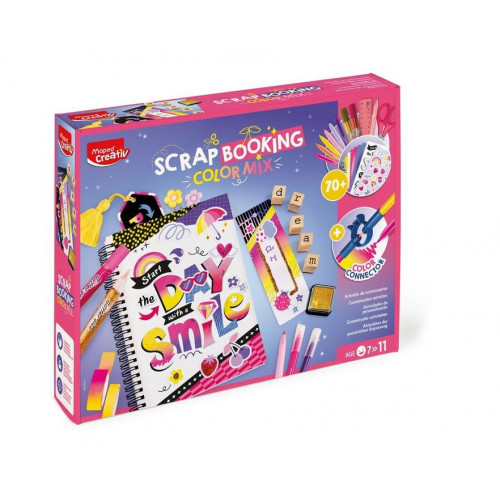 Cajita para Scrapbooking en Colores...