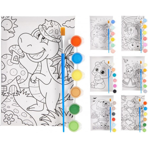 Lienzo para Pintar por Números Kit...