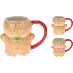 Taza Gingerbread Brown de...