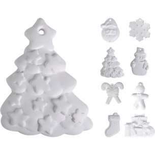 Set de 2 Figuras Navideñas