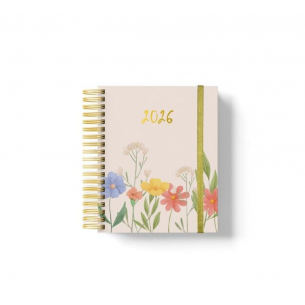 Agenda Anual 2026 Flowers