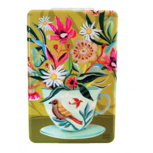 Espejo Compacto Taza de Té