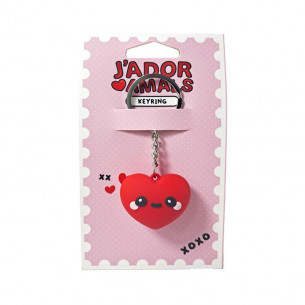 Llavero 3D de PVC Corazón...