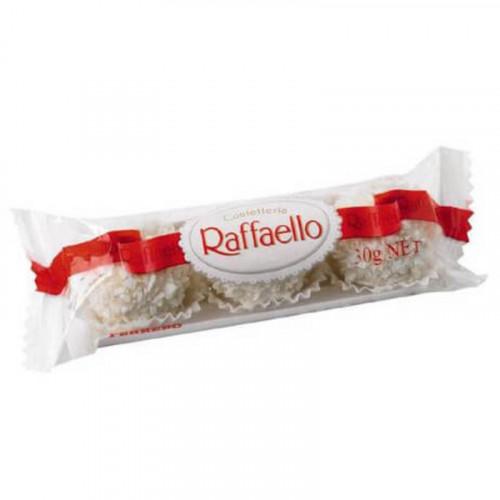 Bombón Raffaello 3 Unidades
