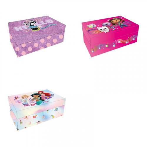 Joyero de 18,5x12x8 cm con 3 módulos