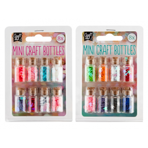 Mini Botellas Craft 8 Unidades