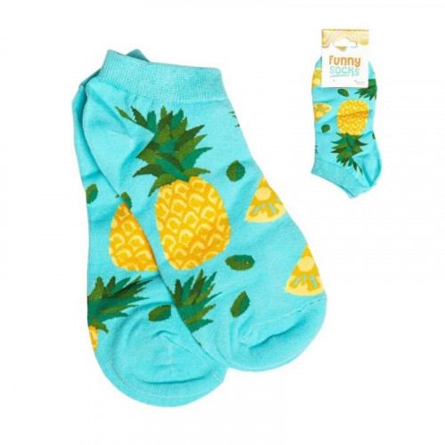 Calcetines cortos de algodón diseño piña