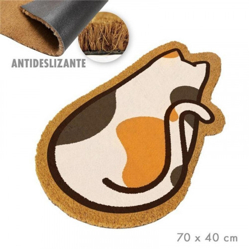 Felpudo con Forma de Gato