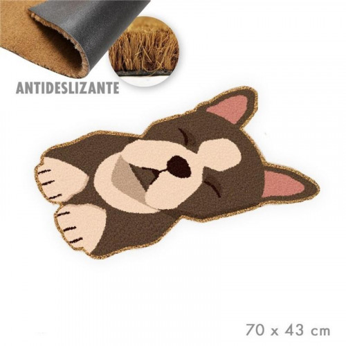 Felpudo con Forma de Bulldog