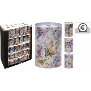 Hucha 10x15 cm 3 Modelos Euro