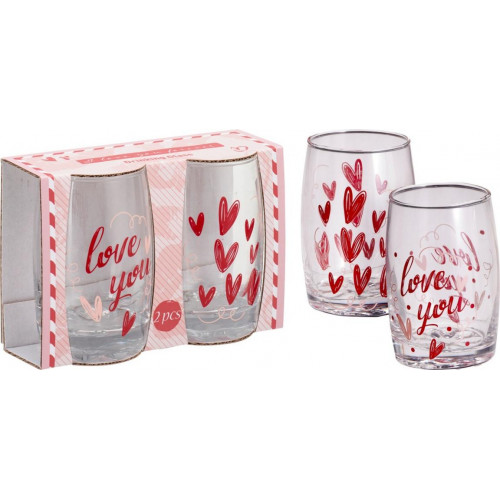 Juego de 2 Vasos para Bebida
