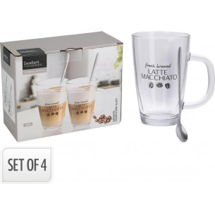 Set de 4 Tazas Latte...