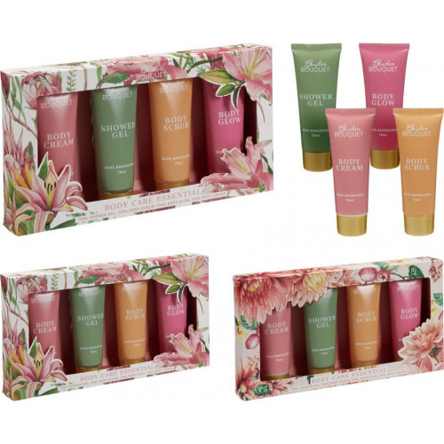 Set de Baño de 4 Piezas 27x14 cm...