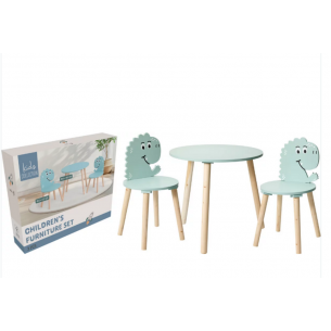 Mesa y Sillas de Madera...
