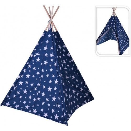 Casa Tipi Tent 103x103x160 cm Azul