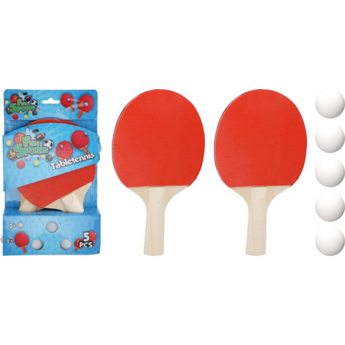Juego de Tenis de Mesa de 5 Piezas