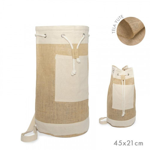 Mochila Saco de Yute 45x21 cm