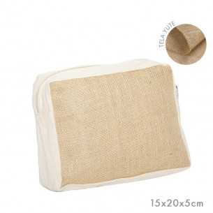 Neceser de Yute 15x20x5 cm