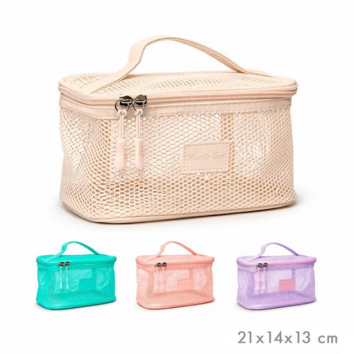 Neceser Vanity Mesh Surtido en 4 Colores