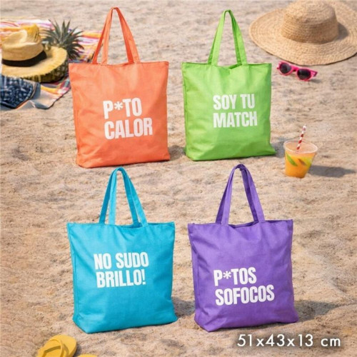 Bolsa de Playa con Frases Calor-es...