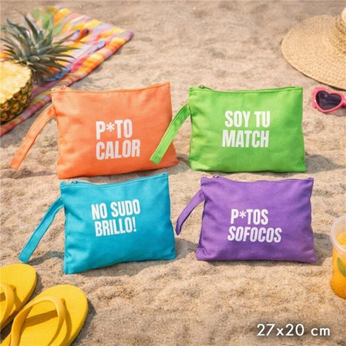 Bolsa de Playa con Frases Calor...