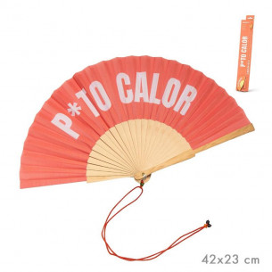 Abanico Puto Calor Coral