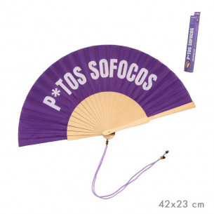 Abanico para Sofocos Lila