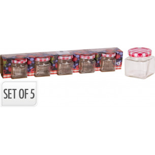 Set de 5 tarros de cocina...