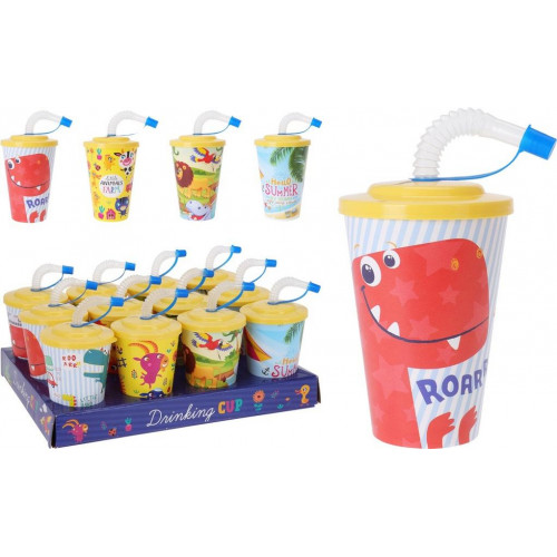 Vaso con Pajita Infantil 4 Modelos...