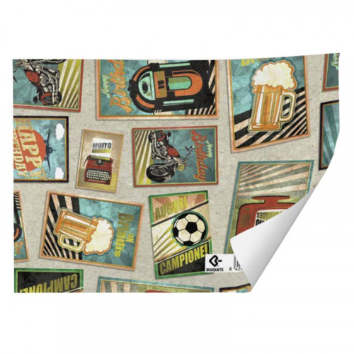 Papel de Regalo Busquets Kraft 70x100...