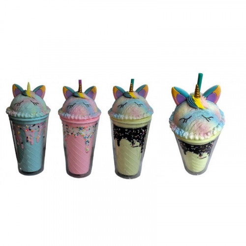 Vaso Unicornio Helado y Cabeza 6510