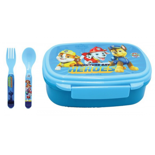 Sandwichera con Cubiertos Paw Patrol...