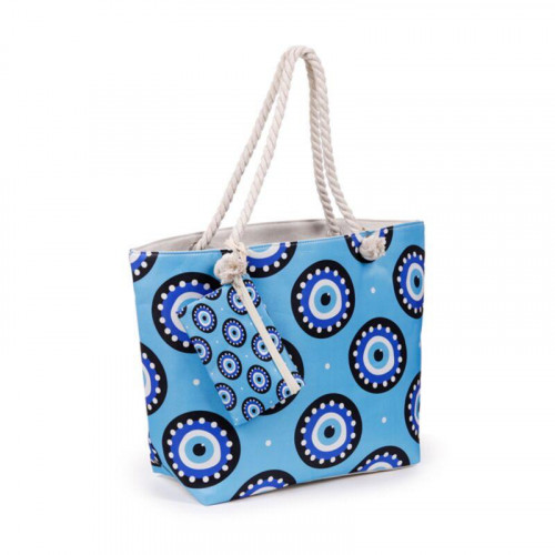 Bolso de Tela con Diseño de Ojo Turco...