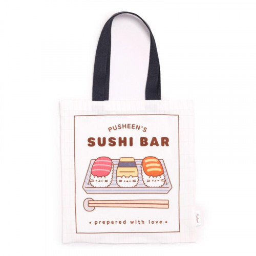 Bolsa Tote Bag Pusheen Sushi Club