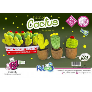 Peluches Cactus 20 cm 12...