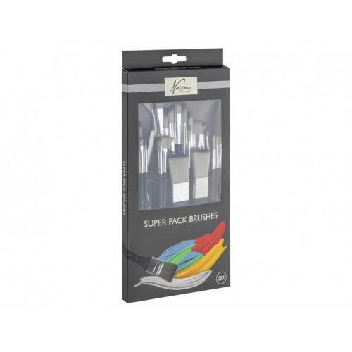 Super Pack de Brochas de 24 Piezas