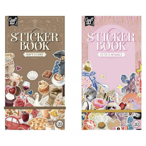 Libro de Pegatinas con Foil 20 Hojas
