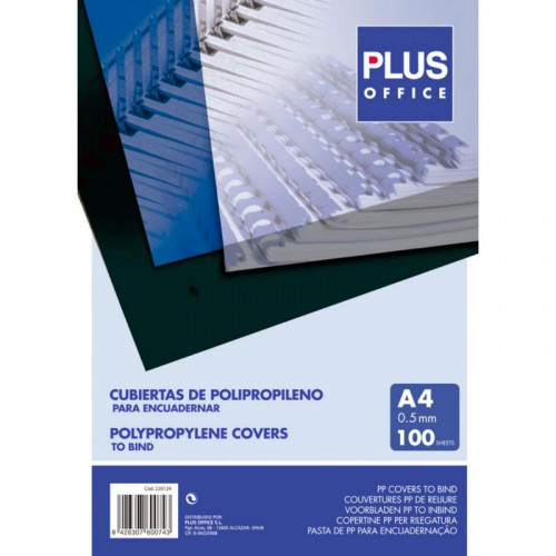 Cubiertas A4 de Polipropileno 0,5 mm...