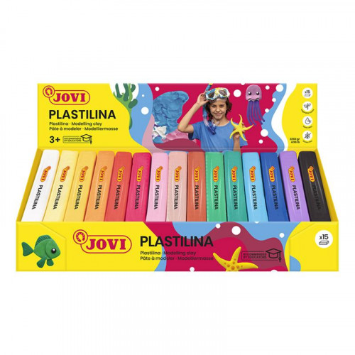 Plastilina Jovi Surtida 15 Unidades...