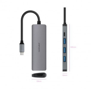 Hub USB-C 5 en 1 Nanocable... 2