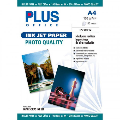 Papel Fotográfico A4 2880 dpi 100 Hojas