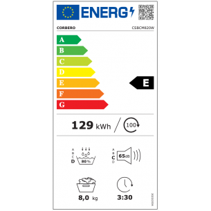 Secadora Corberó CSBCM820W... 2