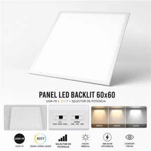 Panel LED 60x60 Backlit...