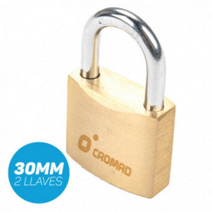 Candado de Latón Cromad 30...