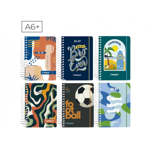 Agenda Escolar 2026-2027 Campus A6+...