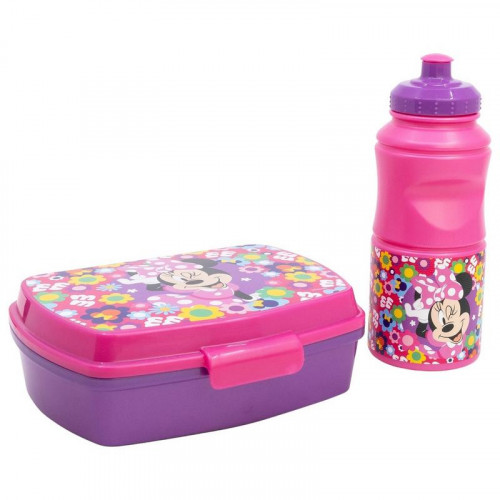 Set de Sandwichera y Botella Minnie...